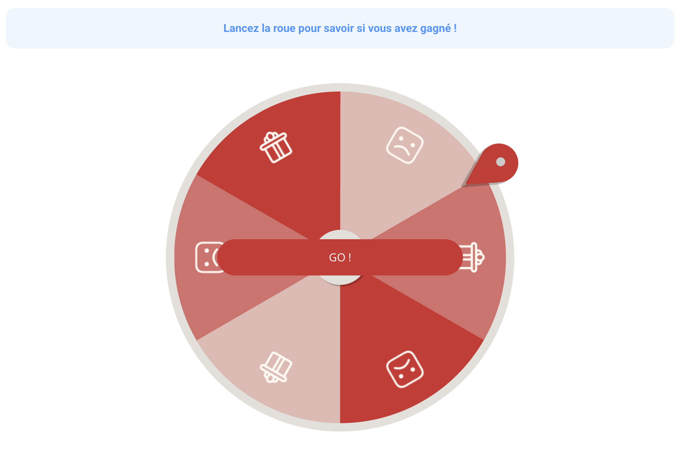 Aperçu de la roue de la chance